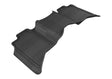 3D MAXpider-L1DG01721509 Custom Fit All-Weather Floor Mat for Select Dodge RAM 1500 Models - Kagu Rubber (Black) 2009-2024 - Second Row
