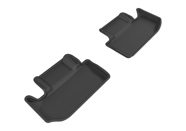 3D MAXpider Custom Fit Kagu Floor Mat (Black) Compatible with Dodge Challenger 2011-2022 - Second Row