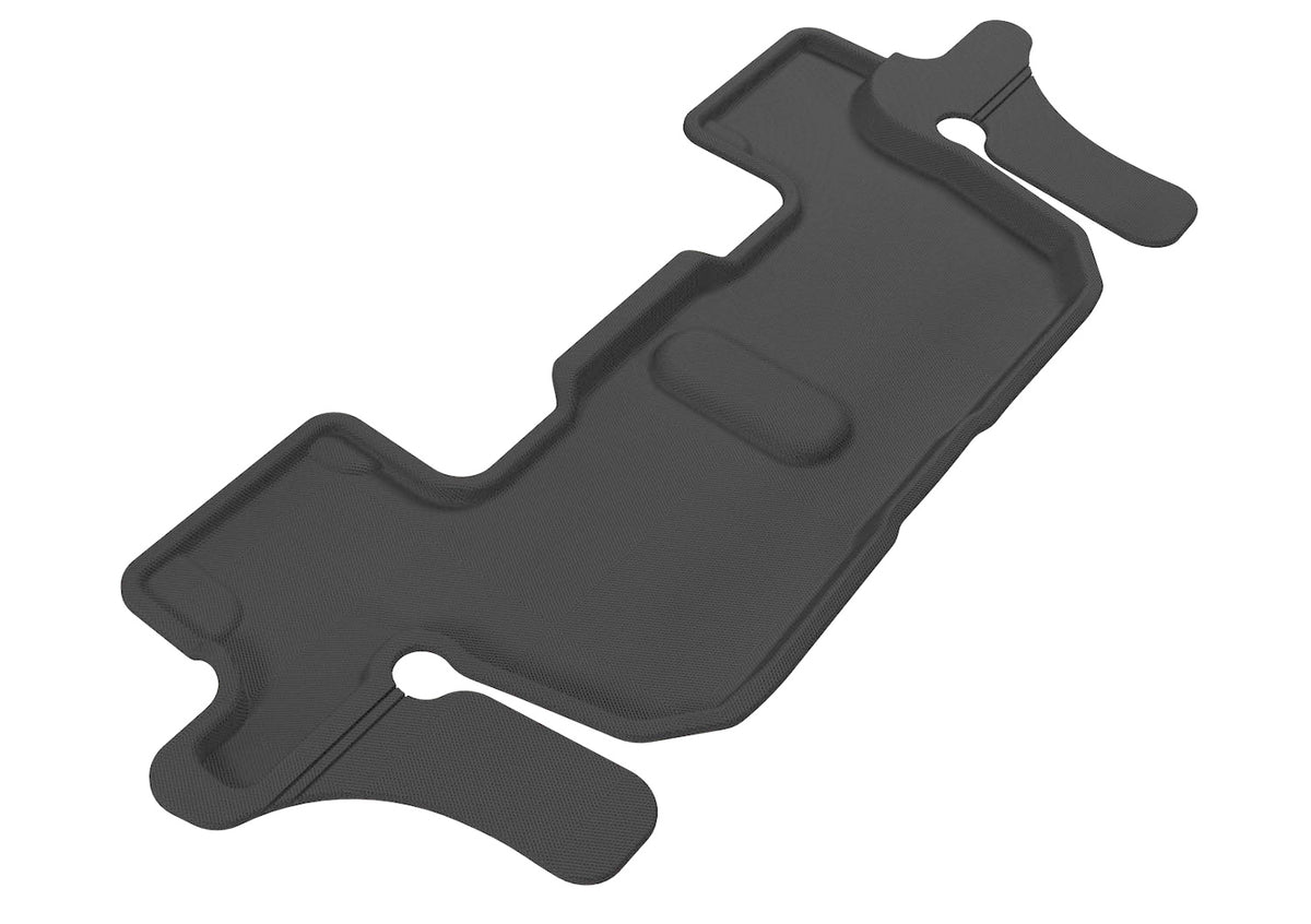 3D MAXpider Custom Fit All-Weather Floor Mat for Select Ford Explorer Models - Kagu Rubber (Black) - 3rd Row