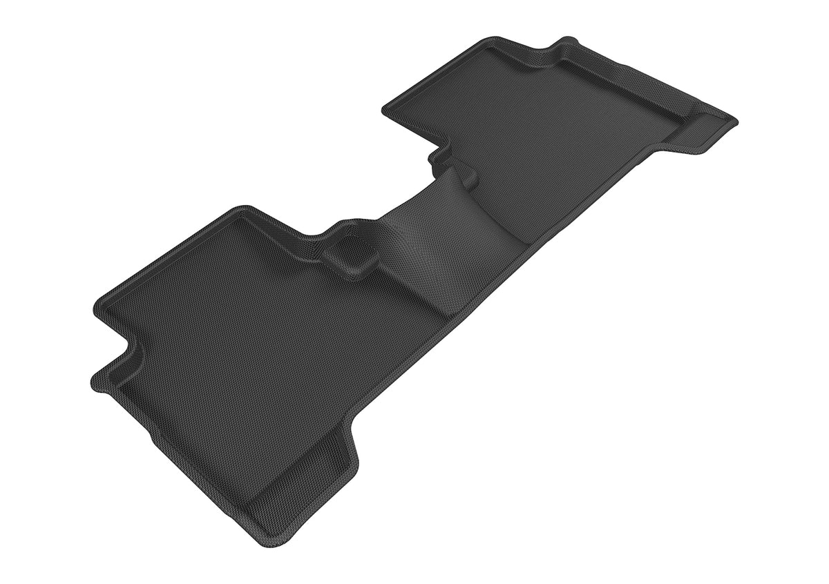 3D MAXpider Custom Fit Kagu Floor Mat (Black) Compatible with Ford Escape 2016-2019 - Second Row