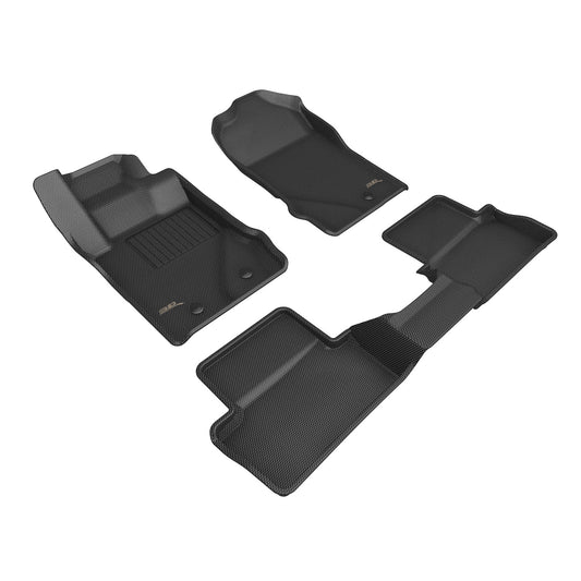 3D MAXpider Custom Fit Floor Liner Black for 2022-2023 FORD BRONCO, 2 Doors, Carpet Floor