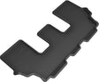 3D MAXpider Custom Fit Kagu Floor Mat (Black) Compatible with Genesis GV80 2021-2024 - 3rd Row