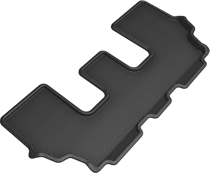 3D MAXpider Custom Fit Kagu Floor Mat (Black) Compatible with Genesis GV80 2021-2024 - 3rd Row