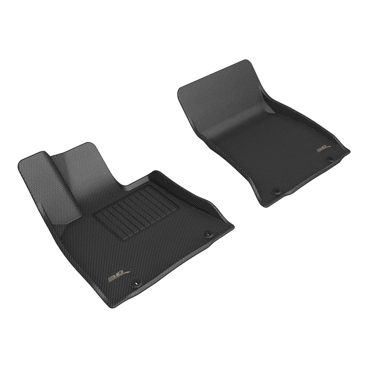 3D MAXpider L1GS01011509: Genesis G80 2023-2024 Kagu Black - Front Row