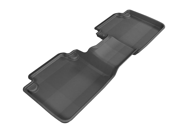3D MAXpider L1HD04821509 Custom Fit All-Weather Floor Mat for Select Honda Accord Models - Kagu Rubber (Black) 2013-2017 (Sedan) - Second Row