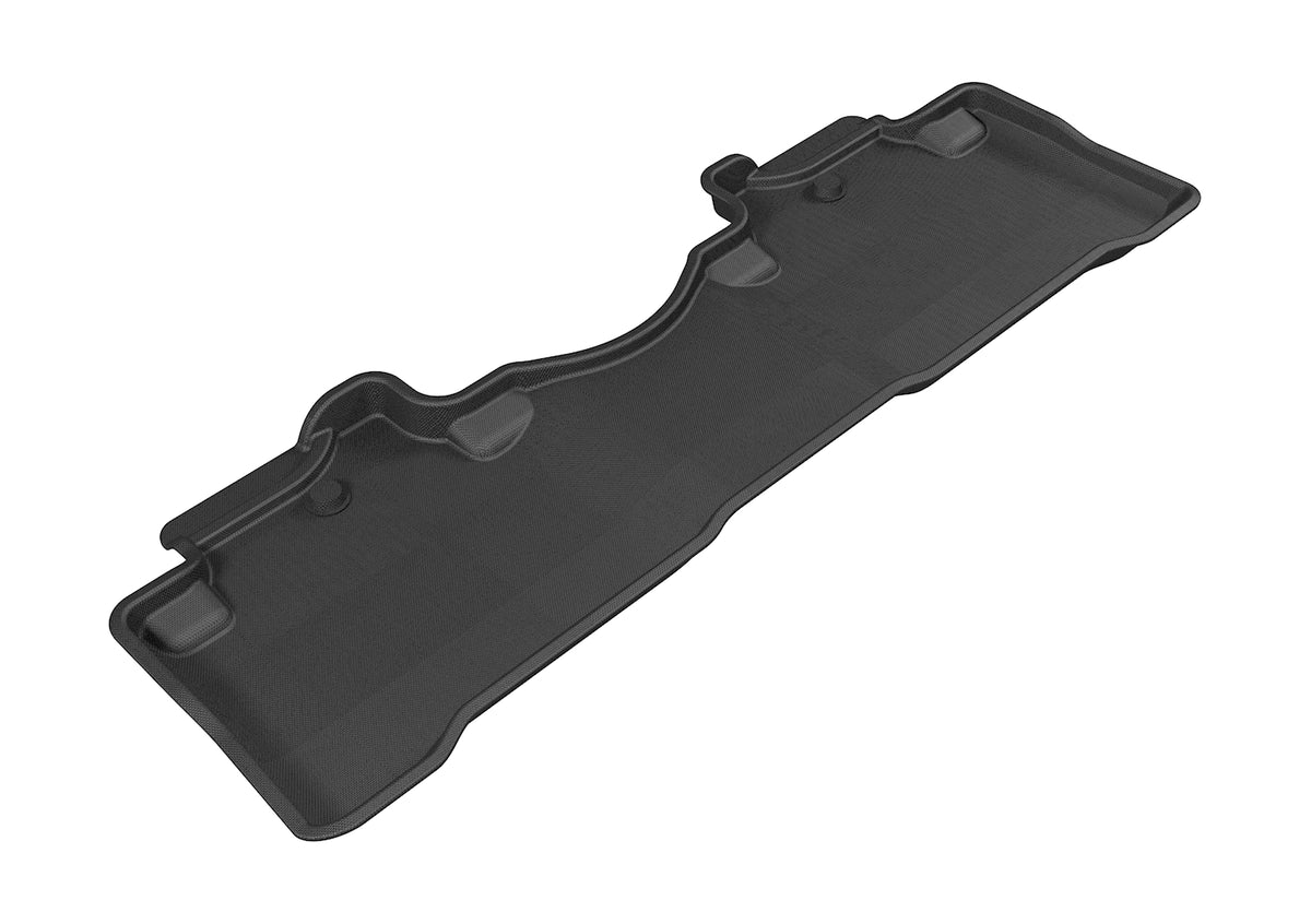 3D MAXpider Custom Fit Kagu Floor Mat (Black) for 2009-2015 Honda Pilot - Second Row