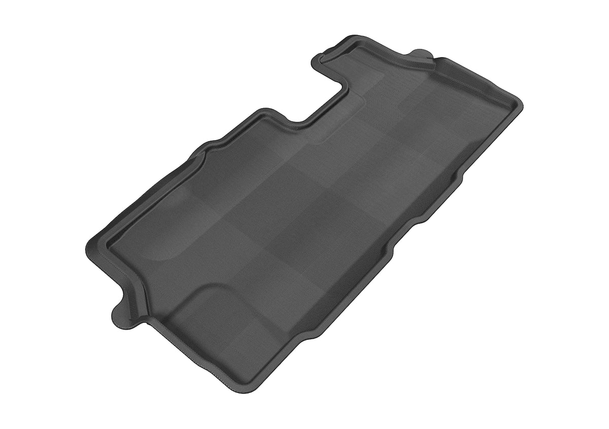 3D MAXpider Custom Fit Kagu Floor Mat (Black) for 2009-2015 Honda Pilot - 3rd Row