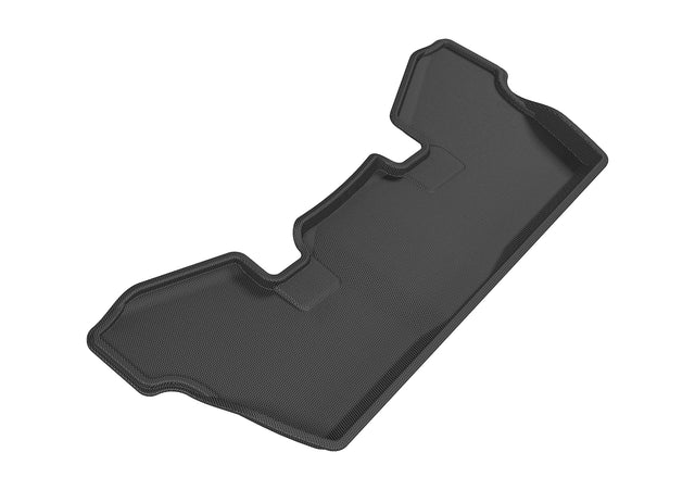 3D MAXpider Custom Fit All-Weather Floor Mat for Select Honda Pilot Elite AWD Models - Kagu Rubber (Black) 2016-2022 - 3rd Row