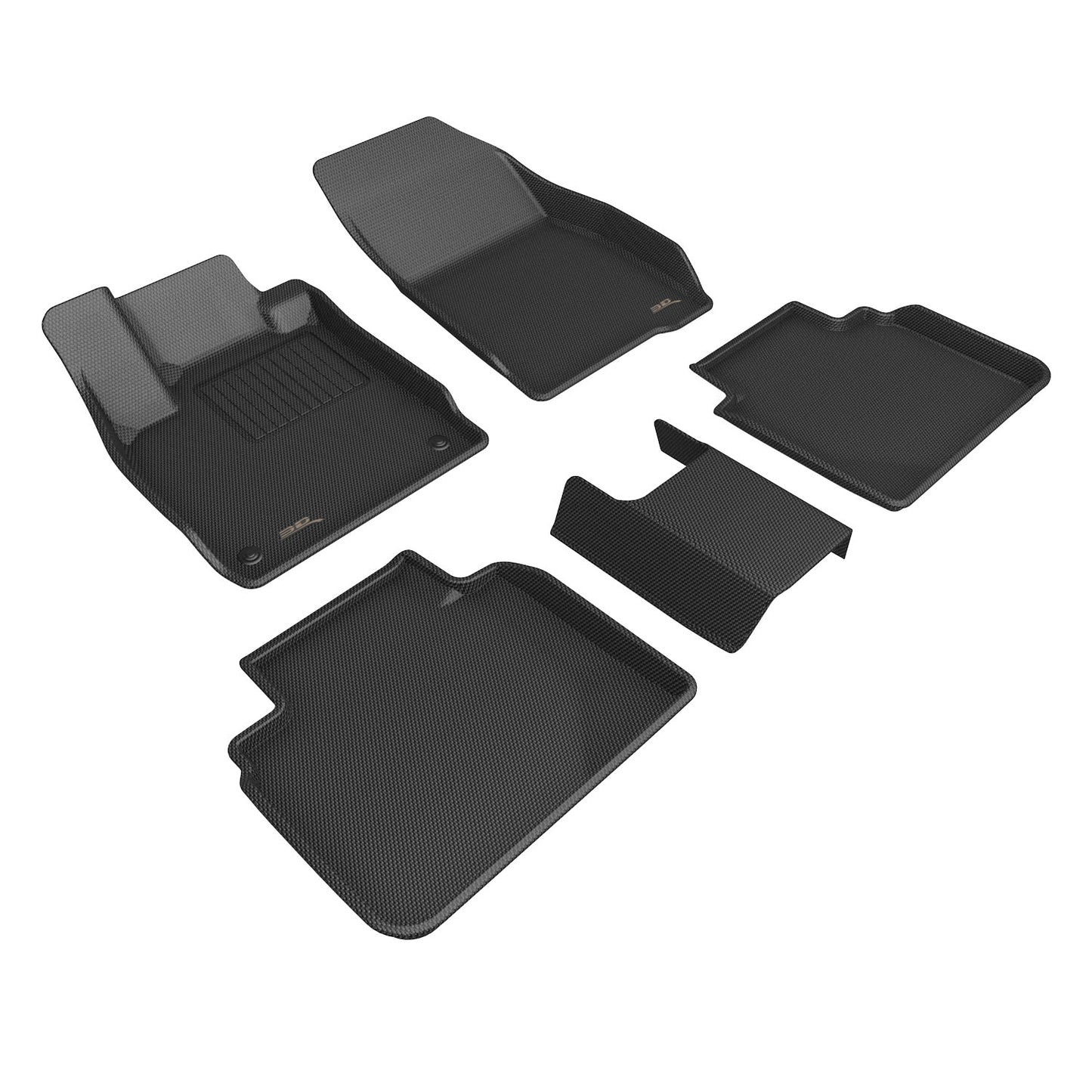 3D MAXpider Custom Fit Floor Liner Black for 2023-2024 HONDA ACCORD