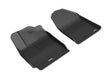 3D MAXpider Custom Fit Kagu Floor Mat (Black) Compatible with Hyundai Veloster 2019-2021 - Front Row