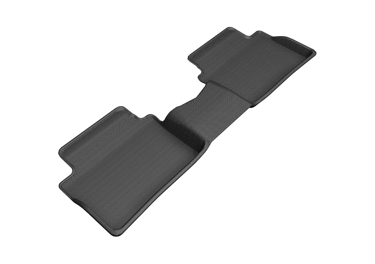 3D MAXpider L1HY08921509 Custom Fit All-Weather Kagu Series Floor Mats Black for Hyundai Veloster Models 2019-2021 - Second Row