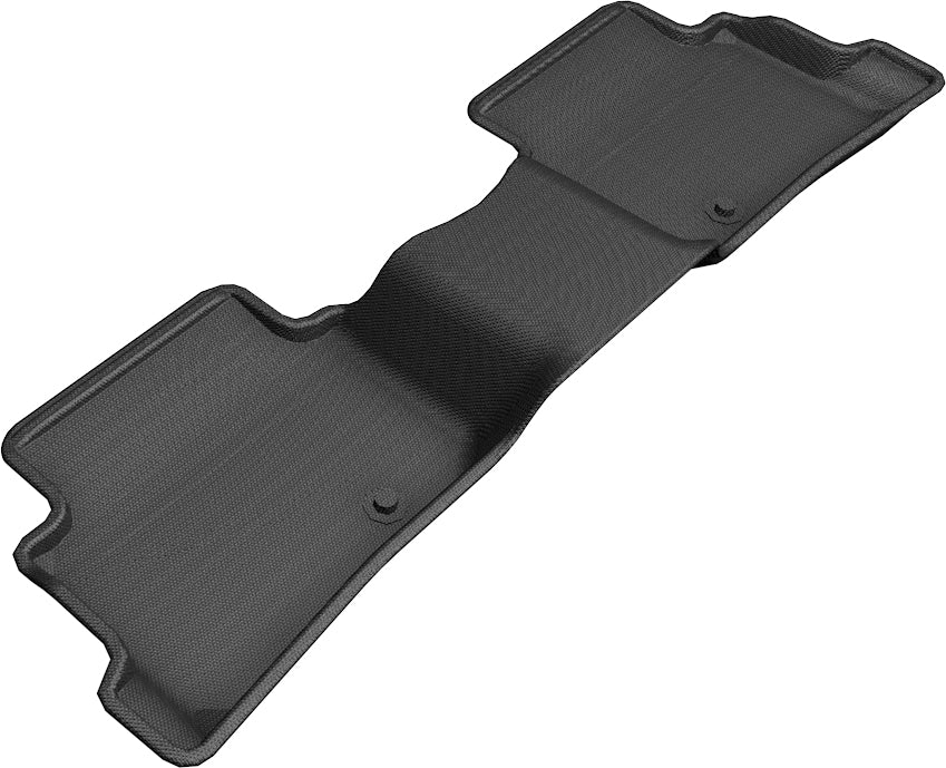 3D MAXpider Custom Fit Kagu Floor Mat (Black) Compatible with Hyundai Ioniq 2019 - Second Row