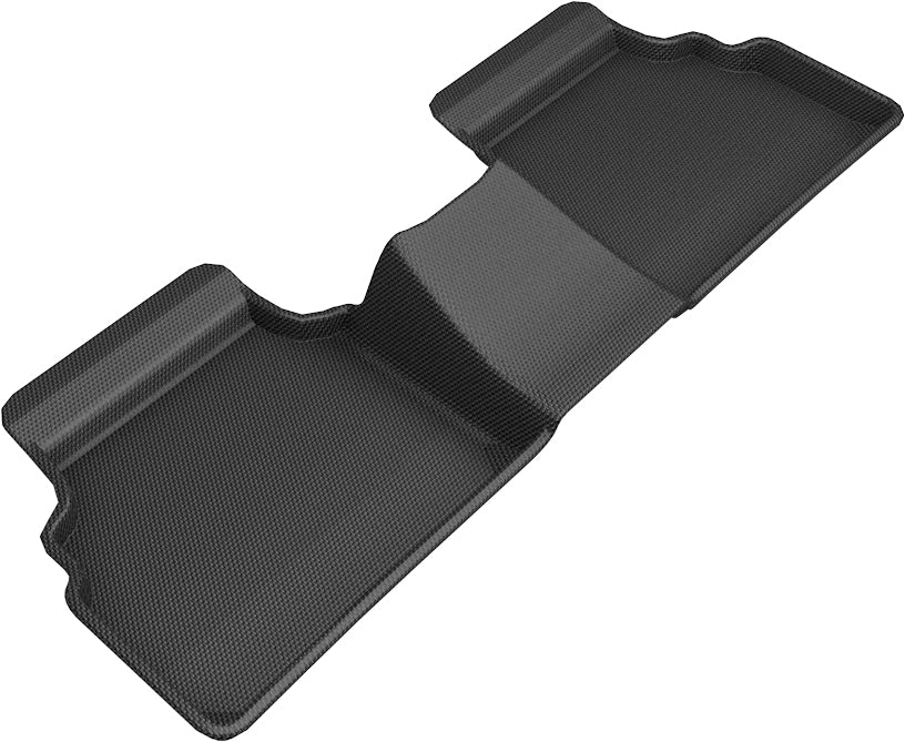 3D MAXpider All-Weather Floor Mats Compatible with Kia K5 / Kia Optima FWD 2021 Custom Fit Car Mats Floor Liners, Kagu Series (Black) - Second Row