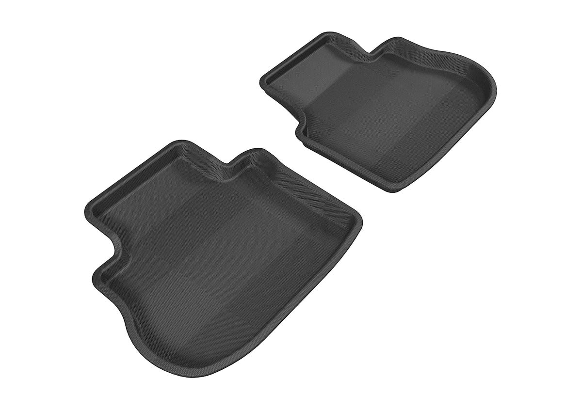 3D MAXpider Custom Fit All-Weather Floor Mat for Select Infiniti FX35/45 Models - Kagu Rubber (Black) - Second Row