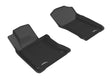 3D MAXpider Custom Fit Kagu Floor Mat (Black) Compatible with Infiniti Q60 2017-2022 - Front Row