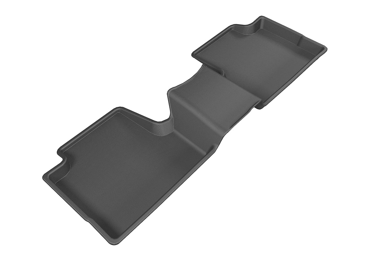 3D MAXpider Custom Fit Kagu Floor Mat (Black) Compatible with Jeep Cherokee 2014-2022 - Second Row