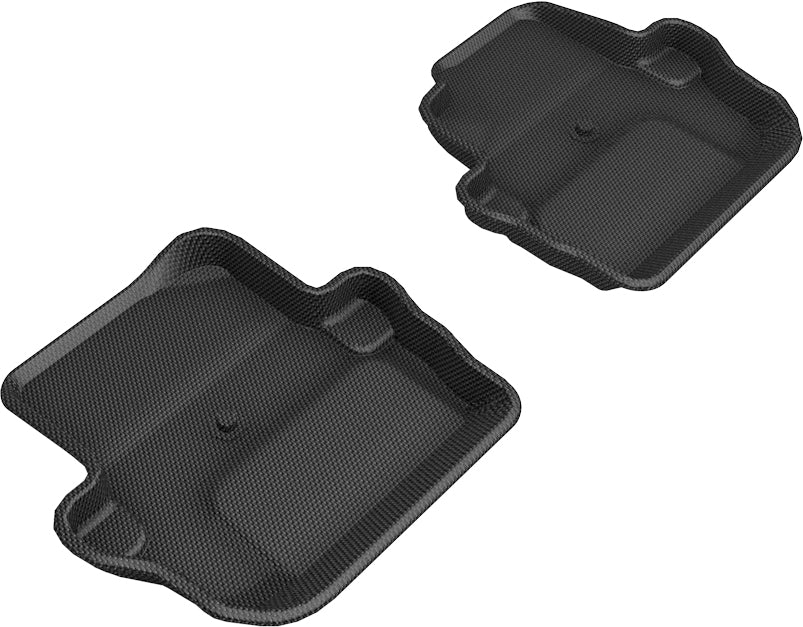 3D MAXpider L1JP02001509: Jeep Wrangler Sport (Jl) 2018-2024 Kagu Black - Second Row