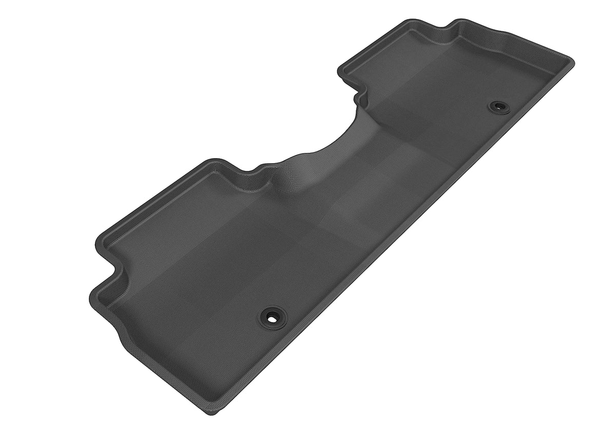 3D MAXpider Custom Fit All-Weather Floor Mat for Select Kia Soul Models - Kagu Rubber (Black) 2014-2019 - Second Row