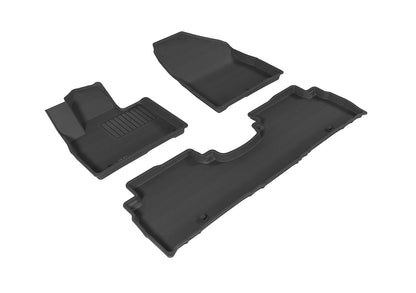 3D MAXpider Custom Fit Floor Liner Black for 2013-2018 KIA RONDO
