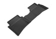 3D MAXpider Custom Fit Kagu Floor Mat (Black) Compatible with Kia Rio 2018-2023 - Second Row