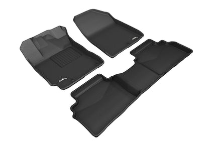 3D MAXpider Custom Fit Floor Liner Black for 2020-2023 KIA FORTE 5