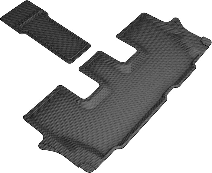 3D MAXpider Custom Fit Kagu Floor Mat (Black) Compatible with Kia Telluride 8-Seat 2020-2024 - 3rd Row
