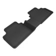 3D MAXpider Custom Fit Kagu Floor Mat (Black) Compatible with Kia K4 2025-2026 - Second Row