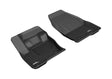 3D MAXpider Custom Fit Kagu Floor Mat (Black) Compatible with Lincoln MKX 2016-2024 / Lincoln Nautilus 2016-2024 - Front Row