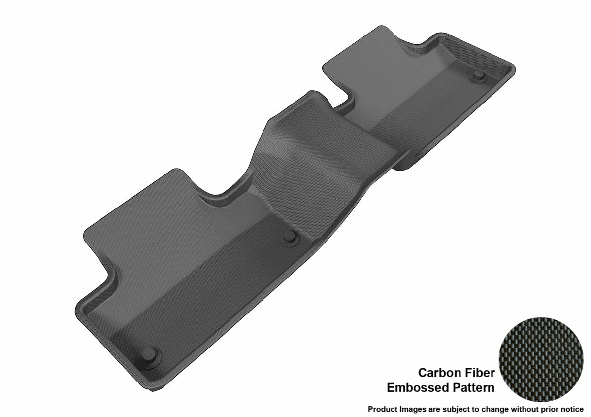 3D MAXpider L1LR01801509 Custom Fit All-Weather Floor Mat for Select Land Rover Range Rover Evoque Models - Kagu Rubber (Black), Gray - Second Row