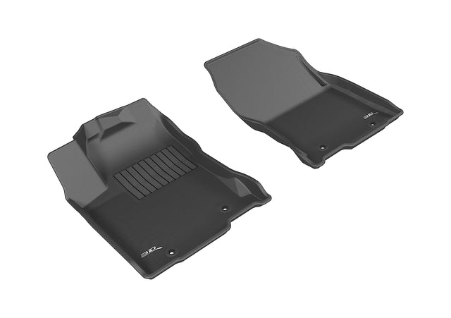 3D MAXpider Custom Fit Kagu Floor Mat (Black) Compatible with Lexus NX 2015-2021 - Front Row