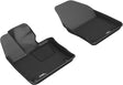 3D MAXpider Custom Fit Kagu Floor Mat (Black) Compatible with Lexus UX 2019-2024 - Front Row