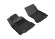 3D MAXpider Kagu Floor Mat (Black) Compatible with Mercedes-Benz B-Class 2013-2019 / Mercedes-Benz CLA-Class 2014-2020 - Front Row