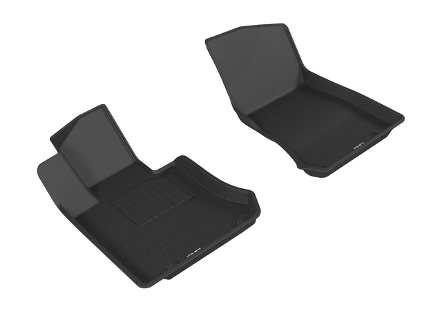 3D MAXpider Custom Fit Kagu Floor Mat (Black) Compatible with Mercedes-Benz GLC-Class 2016-2024 - Front Row