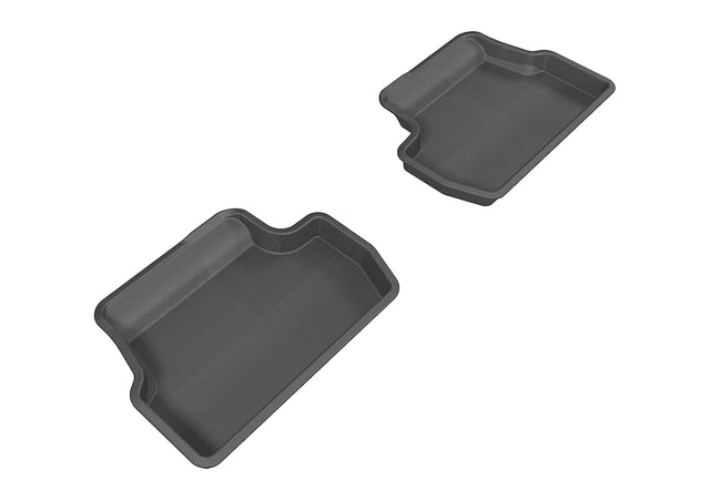 3D MAXpider Custom Fit Kagu Floor Mat (Black) Compatible with MINI Cooper 2014-2024 / MINI Hardtop 4-Door 2014-2024 - Second Row