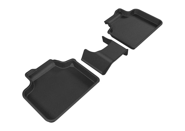 3D MAXpider Custom Fit Kagu Floor Mat (Black) Compatible with MINI Countryman 2017-2024 - Second Row