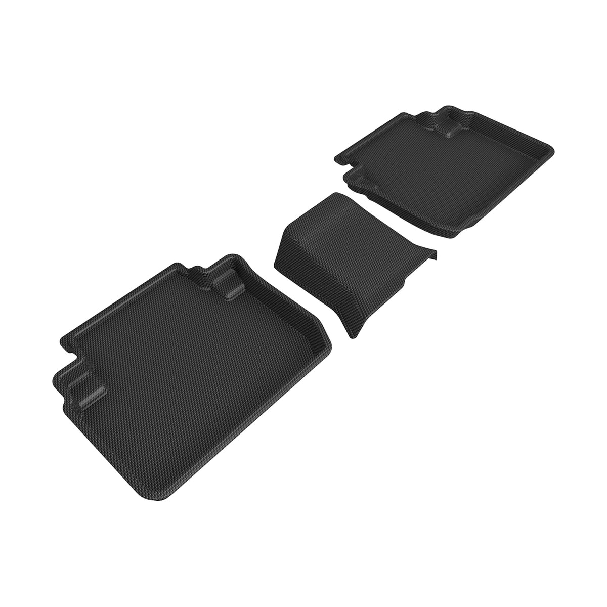 3D MAXpider L1MT05601509: Mitsubishi Eclipse Cross 2018-2024 Kagu Black - Second Row
