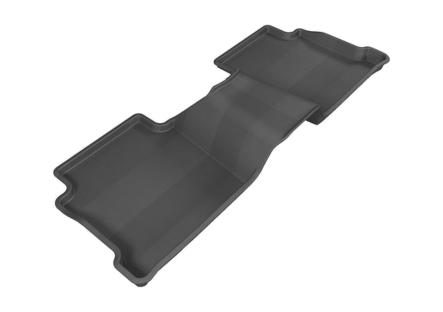 3D MAXpider Custom Fit All-Weather Floor Mat for Select Mazda6 Models - Kagu Rubber (Black) 2014-2021 - Second Row