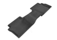 3D MAXpider Custom Fit All-Weather Floor Mat for Select Mazda3 Models - Kagu Rubber (Black) 2014-2018 - Second Row