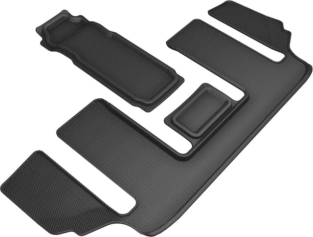 3D MAXpider Custom Fit Kagu Floor Mat (Black) Compatible with Mazda CX-9 2020-2023 - 3rd Row