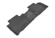 3D MAXpider Custom Fit Kagu Floor Mat (Black) Compatible with Nissan Rogue 2014-2020 - Second Row