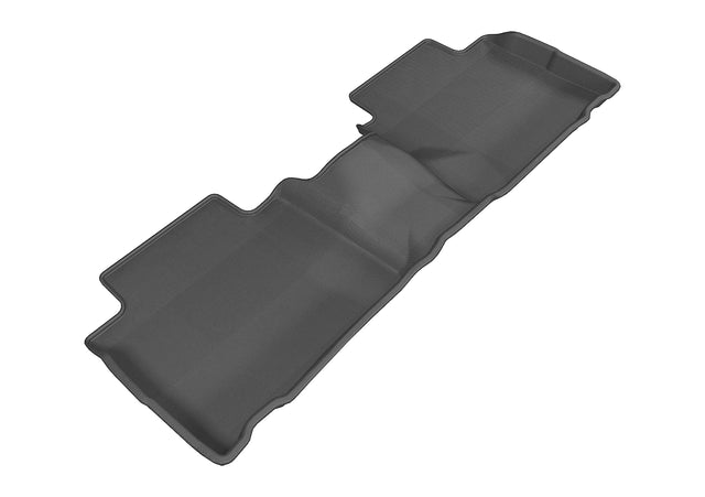 3D MAXpider Custom Fit Kagu Floor Mat (Black) Compatible with Nissan Rogue 2014-2020 - Second Row