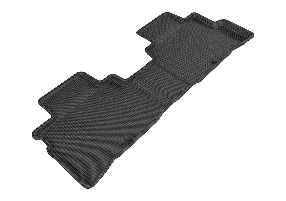 3D MAXpider All-Weather Floor Mats for Nissan Murano 2019-2022 Custom Fit Car Floor Liners, Kagu Series (Black) - Second Row