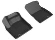 3D MAXpider Custom Fit Kagu Floor Mat (Black) Compatible with Nissan Rogue 2021-2022 - Front Row