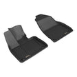 3D MAXpider Custom Fit Kagu Floor Mat (Black) Compatible with Polestar 3 2025-2026 - Front Row
