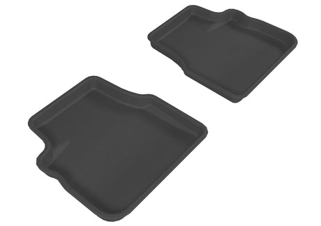3D MAXpider Custom Fit All-Weather Floor Mat for Select Subaru Forester Models - Kagu Rubber (Black) 2009-2014 - Second Row