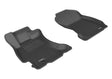 3D MAXpider Custom Fit All-Weather Floor Mat for Select Subaru Forester Models - Kagu Rubber (Black) 2014-2018 - Front Row