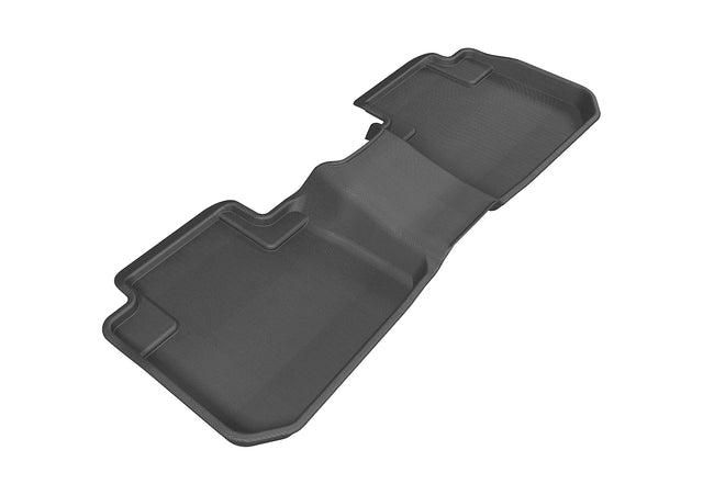 3D MAXpider L1SB00921509 Custom Fit All-Weather Floor Mat for Select Subaru Forester Models - Kagu Rubber (Black) 2014-2018 - Second Row