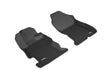 3D MAXpider 21-1400 Custom Fit All-Weather Floor Mat for Select Subaru Impreza/Crosstrek Models - Kagu Rubber (Black) 2017-2024 - Front Row