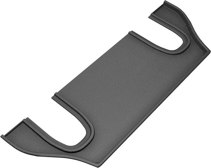 3D MAXpider Custom Fit All-Weather Floor Mat for Select Tesla Model X Models - Kagu Rubber (Black) 2016-2021 - 3rd Row