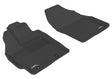 3D MAXpider Custom Fit All-Weather Floor Mat for Select Toyota Prius Models - Kagu Rubber (Black) 2010-2011 - Front Row
